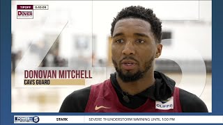 News 5's Camryn Justice has 1 on 1 sit down with Cavs star Donovan Mitchell