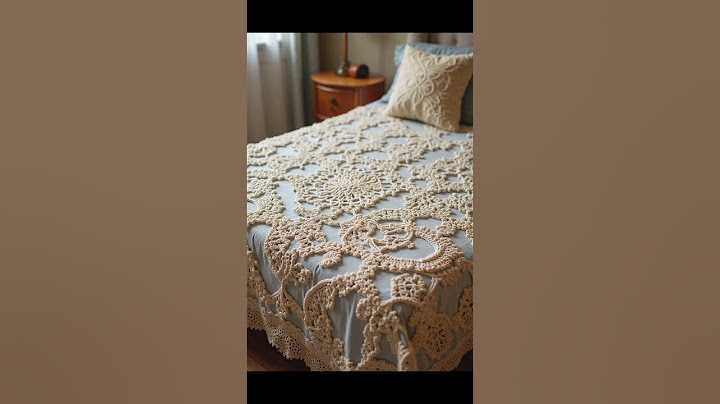 Crochet Bedsheets 2025 ll Modern Bedsheets #bedsheets #crochet #woolencraft