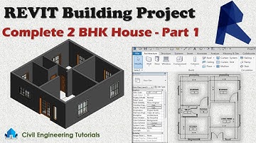 2.Complete 2 BHK House Planning in Revit || Building Project in Revit | PART 1 | Beginners Tutorials