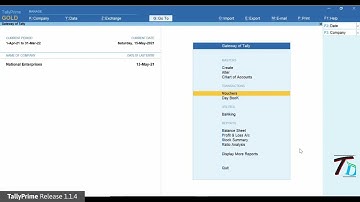 Advanced TCS Transactions in TallyPrime | Release 1.1.4 | TallyDost.
