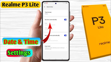 how to set date and time in realme p3 lite | realme p3 lite me date and time set kaise kare 