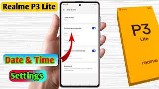 how to set date and time in realme p3 lite | realme p3 lite me date and time set kaise kare  screenshot 1