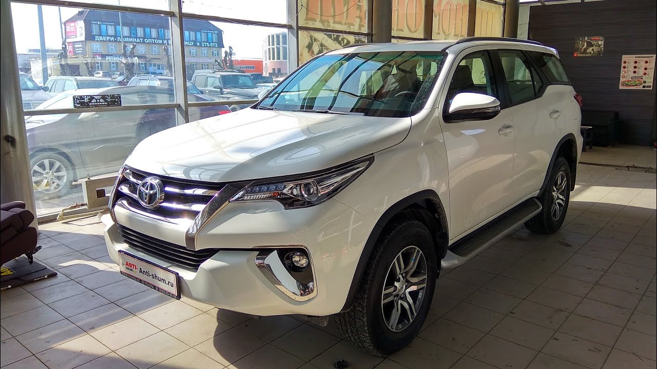 Аксессуары toyota fortuner