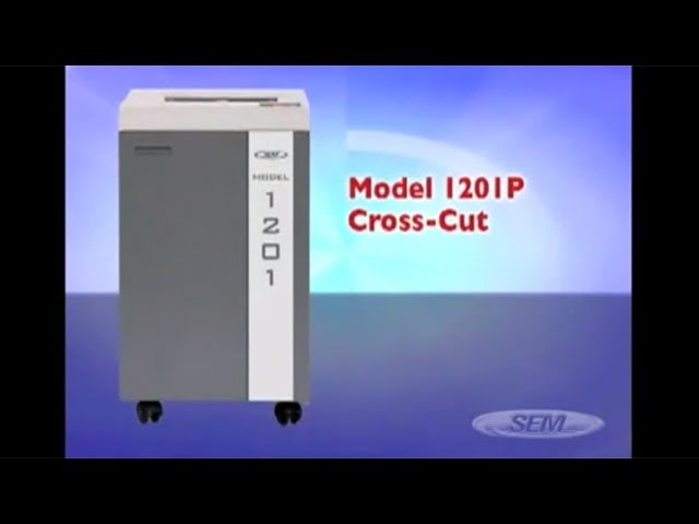 Model 1201CC NSA Listed Eco-Friendly High Security Shredder