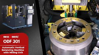 AUTOMATIC BRAKE DRUM BALANCING MACHINE WITH MILLING UNIT | MESSMATIC