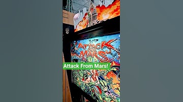 Original Bally ATTACK FROM MARS looking GREAT! at TNT Amusements #pinball