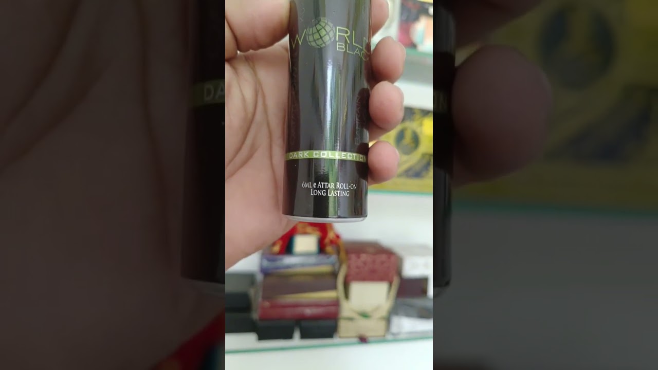 Al Nuaim World Black 6ml Roll on Attar.