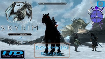 The Elder Scrolls V: Skyrim [ PS4 ] Special Edition & Master Mode - Walkthrough Part 1