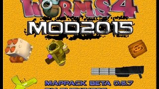Worms 4 Mod 2015 Mappack Beta 0.6.7 by TheKing97