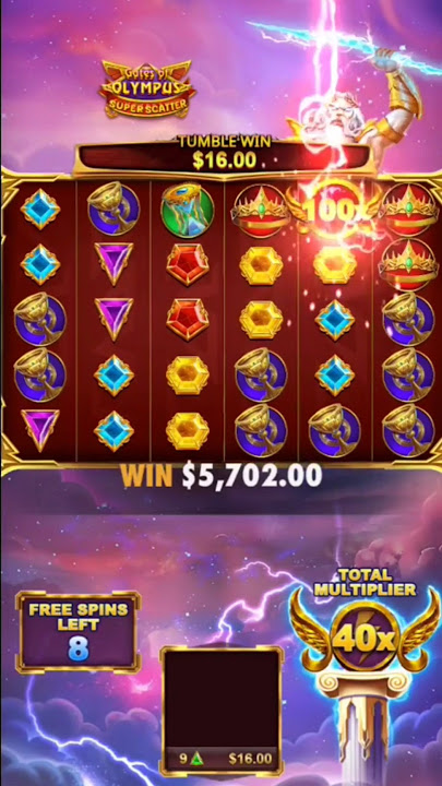 GATES OF OLYMPUS SUPER SCATTER SLOT DROPS THE 100X IN! WHAT A SLOT!
