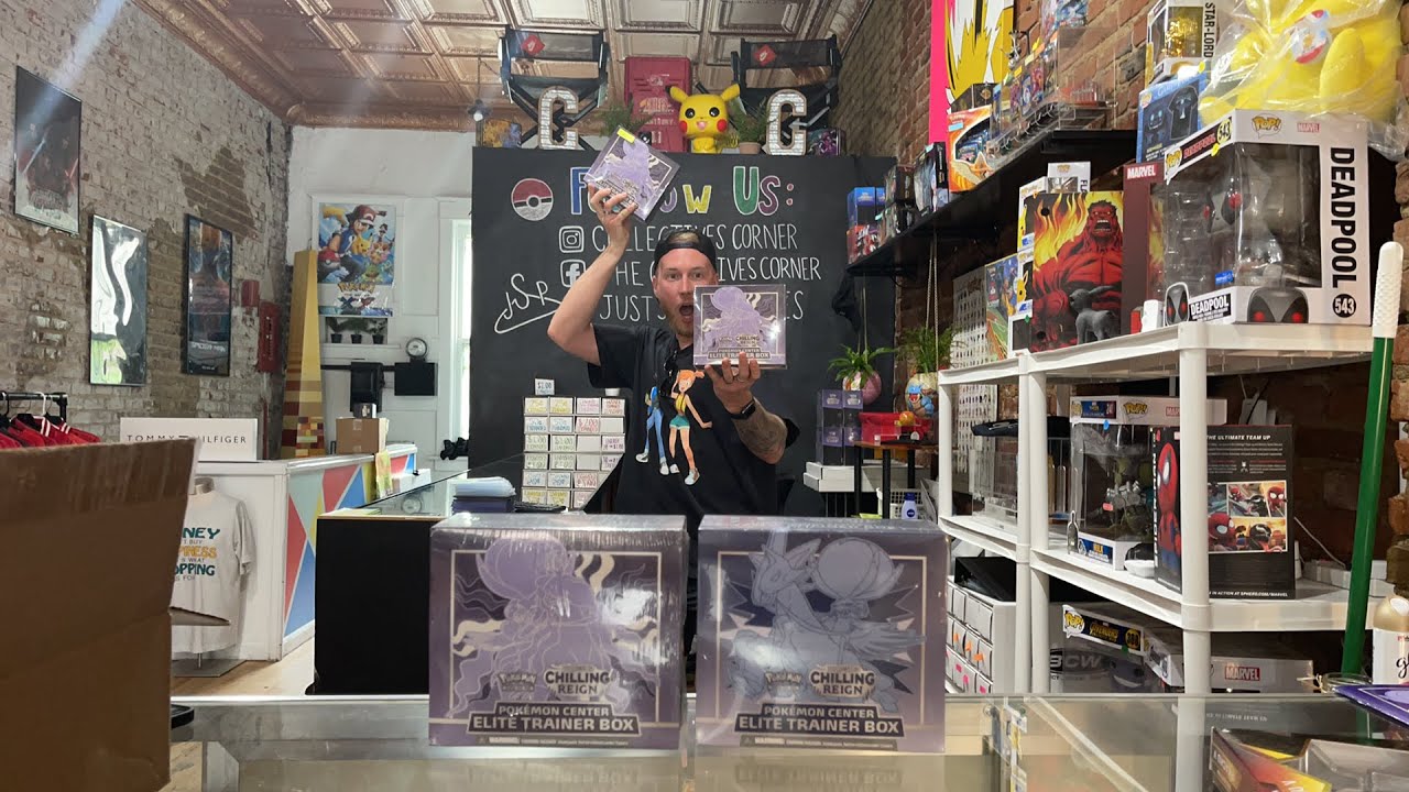 CHILLING REIGN POKEMON CENTER EXCLUSIVE ETB | Pokemon Cards Opening!!