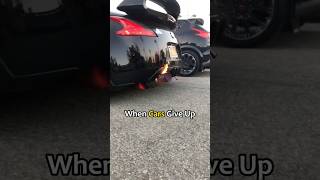 When cars give up🚗 #funny #car #fail #funnyvideo #fyp #cars #cargiveaway #man #joy
