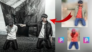 Gangster Concept Photo Editing Tutorial In Picsart, Picsart New Editing, Afnanaf Editing screenshot 5
