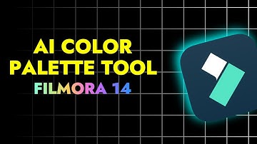 FILMORA 14 | NEW FEATURE | AI COLOR PALETTE TOOL | COLOR GRADE IN SECONDS USING FILMORA 14..!!