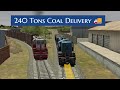 240 Tons Coal Delivery | Train Simulator PRO USA