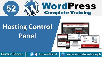 WordPress Hosting Control Panel | WordPress Complete Course in Urdu/Hindi. 52