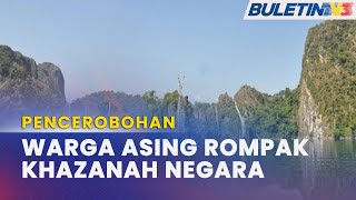 PENCEROBOHAN | Khazanah Taman Negara Di Tasik Kenyir Dirompak Warga Asing