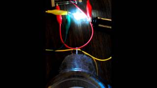 Variable Resistor on 3mm LED with 100 resistor