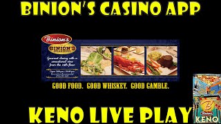 Binion's Casino App Keno Live Play screenshot 4