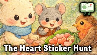 The Heart Sticker Hunt | Valentine's Day Bedtime Story | Ages 2-4 screenshot 1