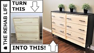 IKEA HACK: Modern Dresser