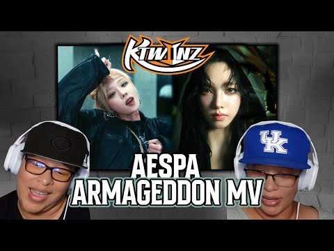 TWINS REACT TO aespa 에스파 Armageddon MV 