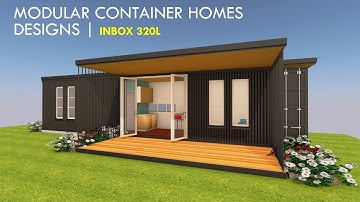 Modern Shipping Container Modular Prefab Homes | INBOX 320L