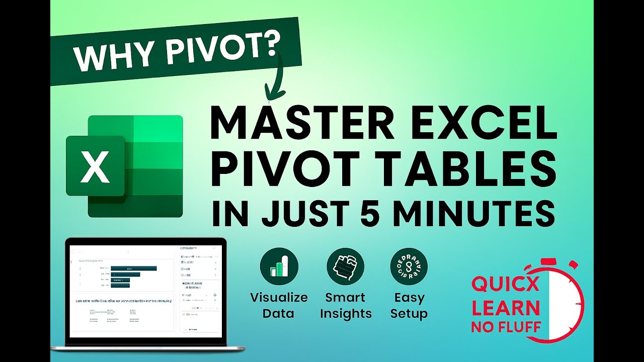 How to Create Excel Pivot Tables, Pivot Pie Chart & Pivot Slicer - YouTube