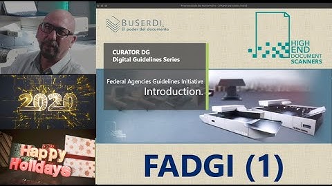 FADGI (1EN) CURATOR DG Document Scanner