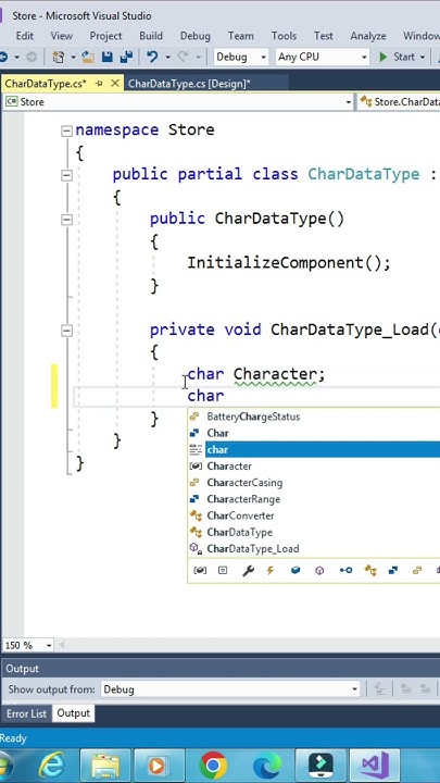 C# How to Use Char and String Data Types - YouTube