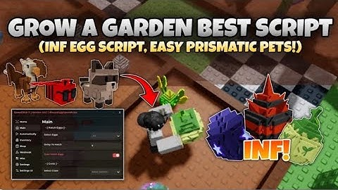 GROW A GARDEN SCRIPT *INF EGGS* BEST METHOD ON GETTING DESIRED PETS NO KEY - ROBLOX SCRIPTS PASTEBIN
