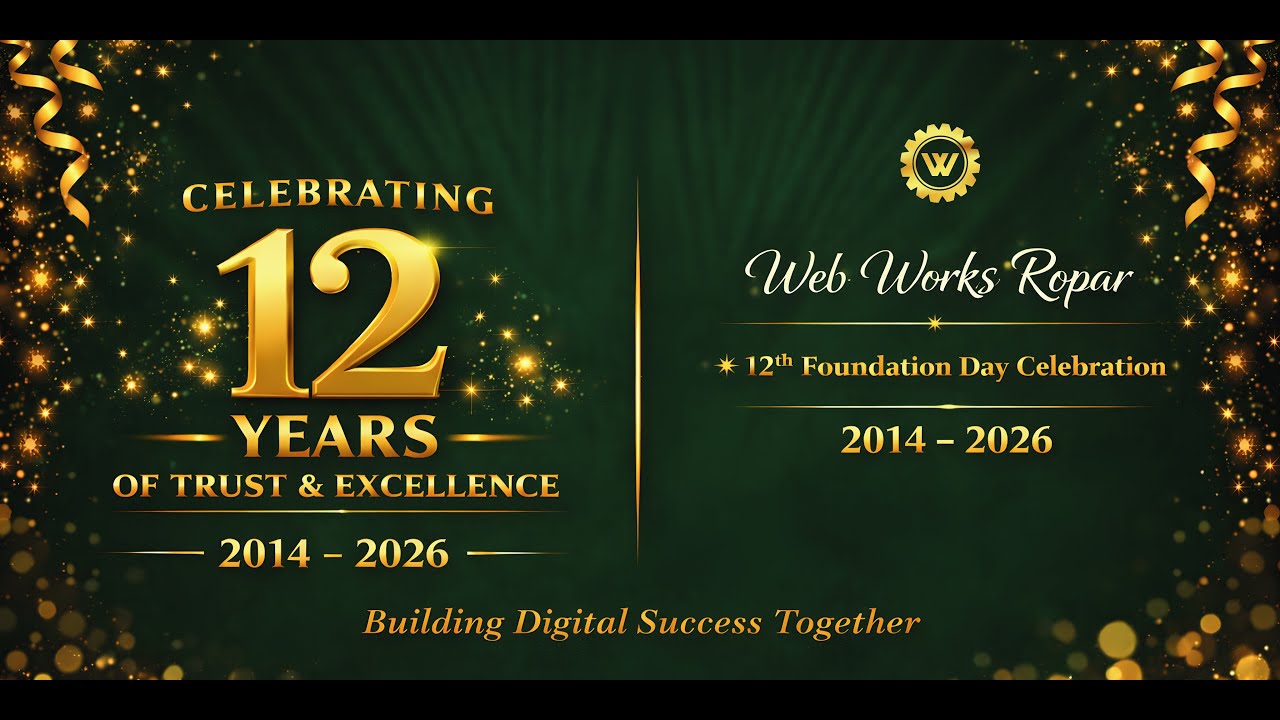 12 Years. Countless Memories. One Vision | Web Works Anniversary