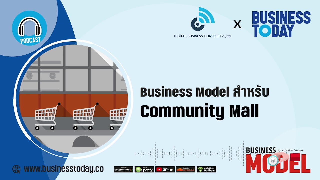 Business Model สำหรับ Community Mall