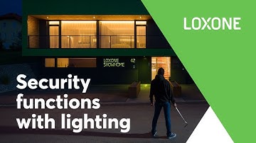 SECURITY through lighting?! I Loxone Explained 2024 [4K]