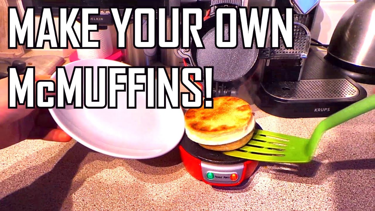 Concise Review Hamilton Beach Breakfast Sandwich Maker (UK), make your own McMuffins! YouTube