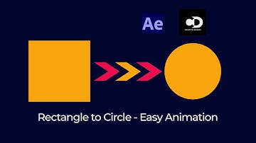 Animate a Shape from Square to Circle in After Effects | Easy Motion Tutorial