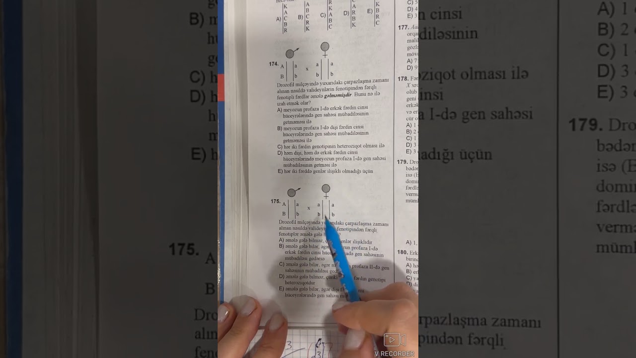 Genetika dim test bank 2023 .Mendel Morqan 171-193 son.