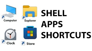 Create Desktop Shortcut Of Microsoft Store Apps Or System Apps | Windows 10 | Fixy Fix