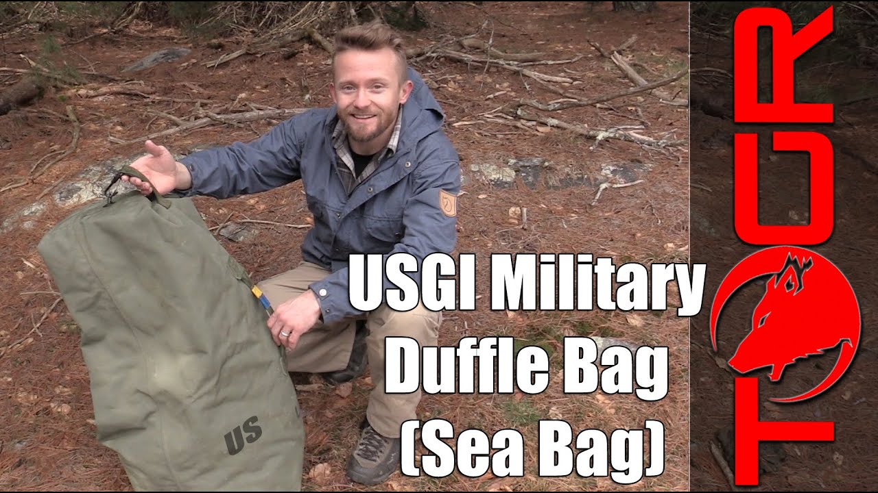 Large and Inexpensive! - USGI Military Duffle Bag (Sea Bag) 