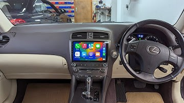 Lexus IS Android 10" Stereo Upgrade Apple CarPlay Reverse Camera Dash Cam DAB Radio Youtube Netflix
