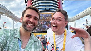 Disney Cruise Line Vlog | Day 1 | British Isles Embarkation | Dream | September 2023 | Adam Hattan screenshot 4