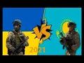 УКРАИНА vs КАЗАХСТАН ① 2021 Сравнение военных потенциалов - актуальная информация 2021