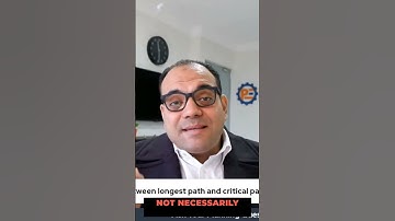 Critical Path vs. Longest Path in Project Scheduling #ProjectManagement #Scheduling #Critica #shorts