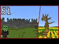 MINECRAFT HC EP 51: EXPANDING THE CASTLE + DEAD SUNFLOWER-FOREST TREE