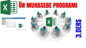 Excel VBA  Ön Muhasebe Programı  Kullanışlı Menü Tasarımı