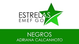 NEGROS (Adriana Calcanhoto)