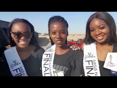 Miss Namibia 2022 finalists in Walvis Bay