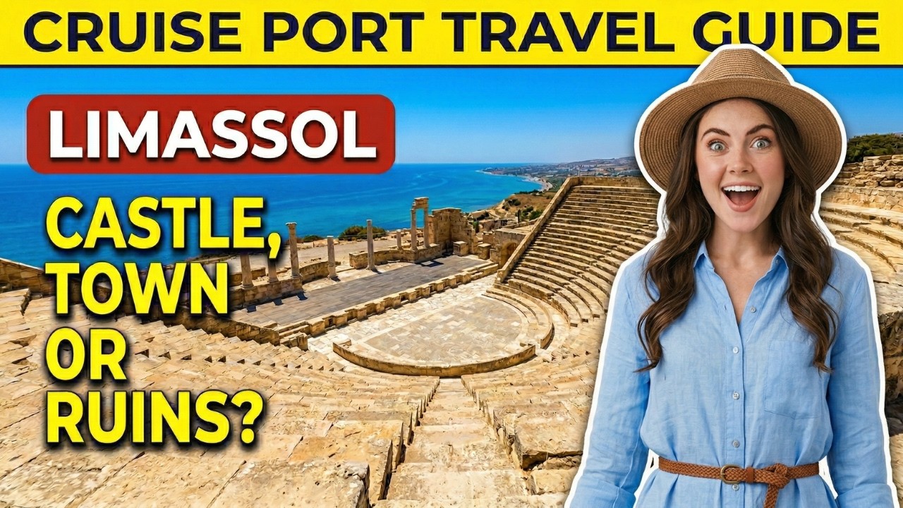 Limassol Cyprus Cruise Port Guide — Kourion Ruins, Old Town or Kolossi Castle?