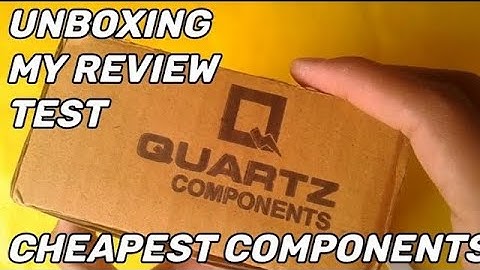 Very Low price | electronic components Unboxing Quartz component.com