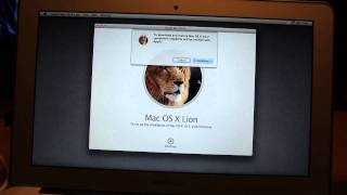 Reinstallation of OS X Lion On a 2011 MacBook Air